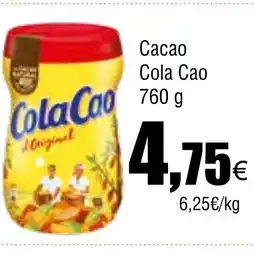 Cash FROIZ COLA CAO Cacao oferta