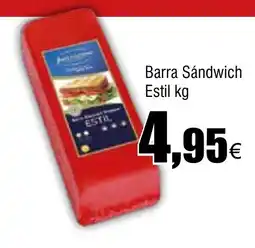 Cash FROIZ Barra Sándwich Estil oferta
