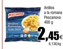 Cash FROIZ PESCANOVA Anillos a la romana oferta