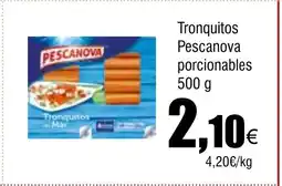 Cash FROIZ PESCANOVA Tronquitos porcionables oferta