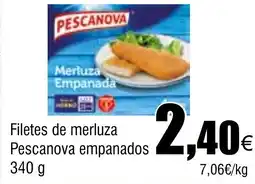 Cash FROIZ Filetes de merluza Pescanova empanados oferta