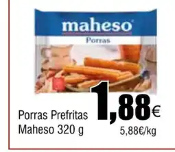 Cash FROIZ MAHESO Porras Prefritas oferta