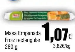 Cash FROIZ Masa Empanada Froiz rectangular oferta