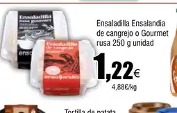 Cash FROIZ Ensaladilla Ensalandia de cangrejo o Gourmet rusa oferta
