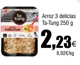 Cash FROIZ TA-TUNG Arroz 3 delicias oferta