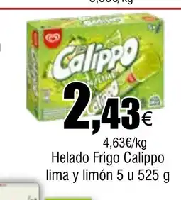 Cash FROIZ Helado Frigo Calippo lima y limón oferta