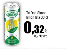 Cash FROIZ Té Don Simón limón lata oferta