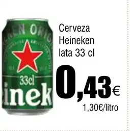 Cash FROIZ HEINEKEN Cerveza oferta