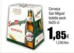 Cash FROIZ Cerveza San Miguel botella pack oferta