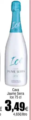 Cash FROIZ Cava Jaume Serra Ice oferta