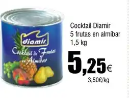 Cash FROIZ Cocktail Diamir 5 frutas en almíbar oferta