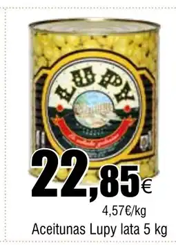 Cash FROIZ Aceitunas Lupy lata oferta