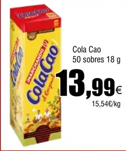 Cash FROIZ COLA CAO 50 sobres oferta