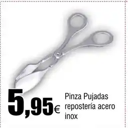 Cash FROIZ Pinza Pujadas repostería acero inox oferta