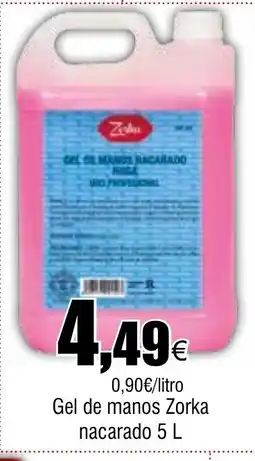 Cash FROIZ ZORKA Gel de manos oferta