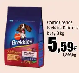 Cash FROIZ Comida perros Brekkies Delicious buey oferta