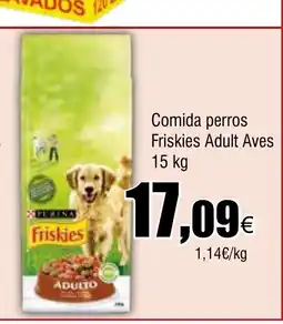 Cash FROIZ Comida perros Friskies Adult Aves oferta