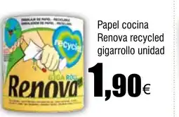 Cash FROIZ Papel cocina Renova recycled gigarrollo unidad oferta