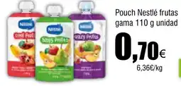 Cash FROIZ Pouch Nestlé frutas gama oferta