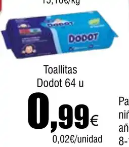 Cash FROIZ DODOt Toallitas oferta