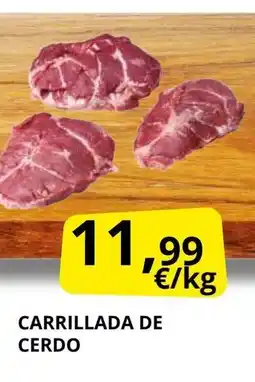 Supermercados MAS Carrillada de cerdo oferta
