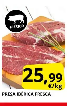 Supermercados MAS Presa ibérica fresca oferta