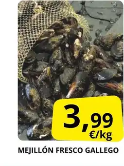 Supermercados MAS Mejillón fresco gallego oferta