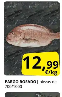 Supermercados MAS Pargo rosado oferta