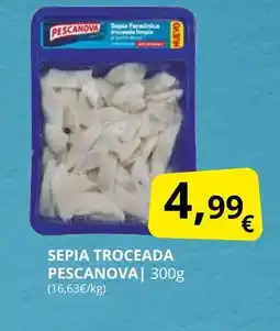 Supermercados MAS PESCANOVA Sepia troceada oferta