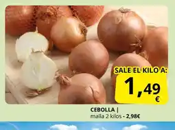 Supermercados MAS Cebolla oferta