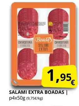 Supermercados MAS BOADAS Salami extra oferta