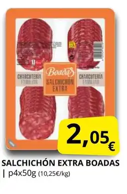 Supermercados MAS BOADAS Salchichón extra oferta