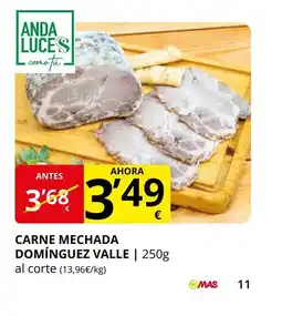 Supermercados MAS Carne mechada domínguez valle oferta