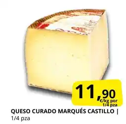 Supermercados MAS Queso curado marqués castillo oferta