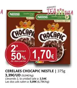 Supermercados MAS NESTLE Cerelaes chocapic oferta