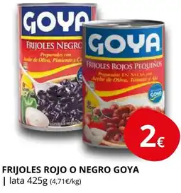 Supermercados MAS GOYA Frijoles rojo o negro oferta