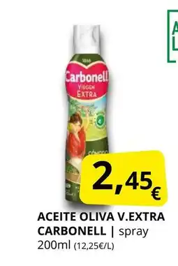 Supermercados MAS CARBONELL Aceite oliva v extra oferta