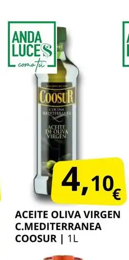 Supermercados MAS COOSUR Aceite oliva virgen c mediterranea oferta