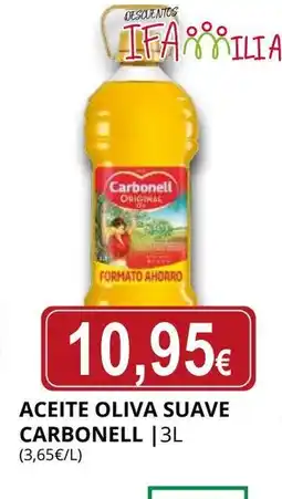 Supermercados MAS CARBONELL Aceite oliva suave oferta