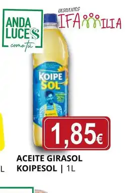 Supermercados MAS KOIPESOL Aceite girasol oferta