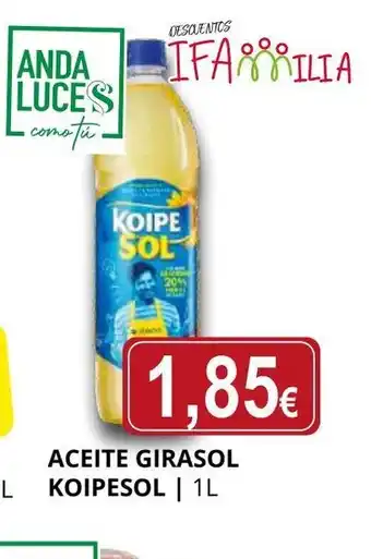 Supermercados MAS KOIPESOL Aceite girasol oferta