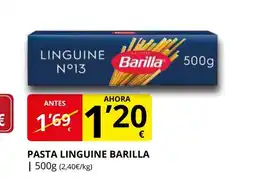 Supermercados MAS BARILLA Pasta linguine oferta