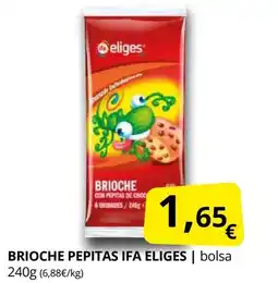 Supermercados MAS IFA ELIGES Brioche pepitas oferta