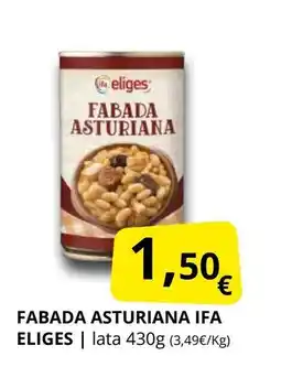 Supermercados MAS IFA ELIGES Fabada asturiana oferta