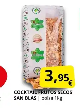 Supermercados MAS Cocktail frutos secos san blas oferta