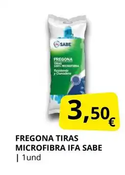 Supermercados MAS IFA SABE Fregona tiras microfibra oferta