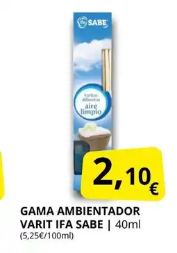 Supermercados MAS IFA SABE Gama ambientador varit oferta