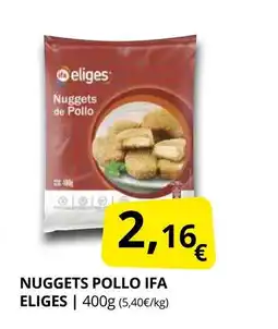 Supermercados MAS IFA ELIGES Nuggets pollo oferta