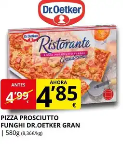 Supermercados MAS Pizza prosciutto funghi dr. oetker gran oferta