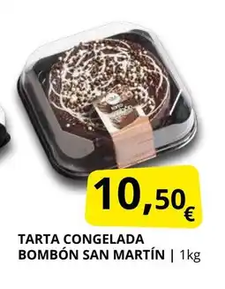 Supermercados MAS Tarta congelada bombón san martín oferta